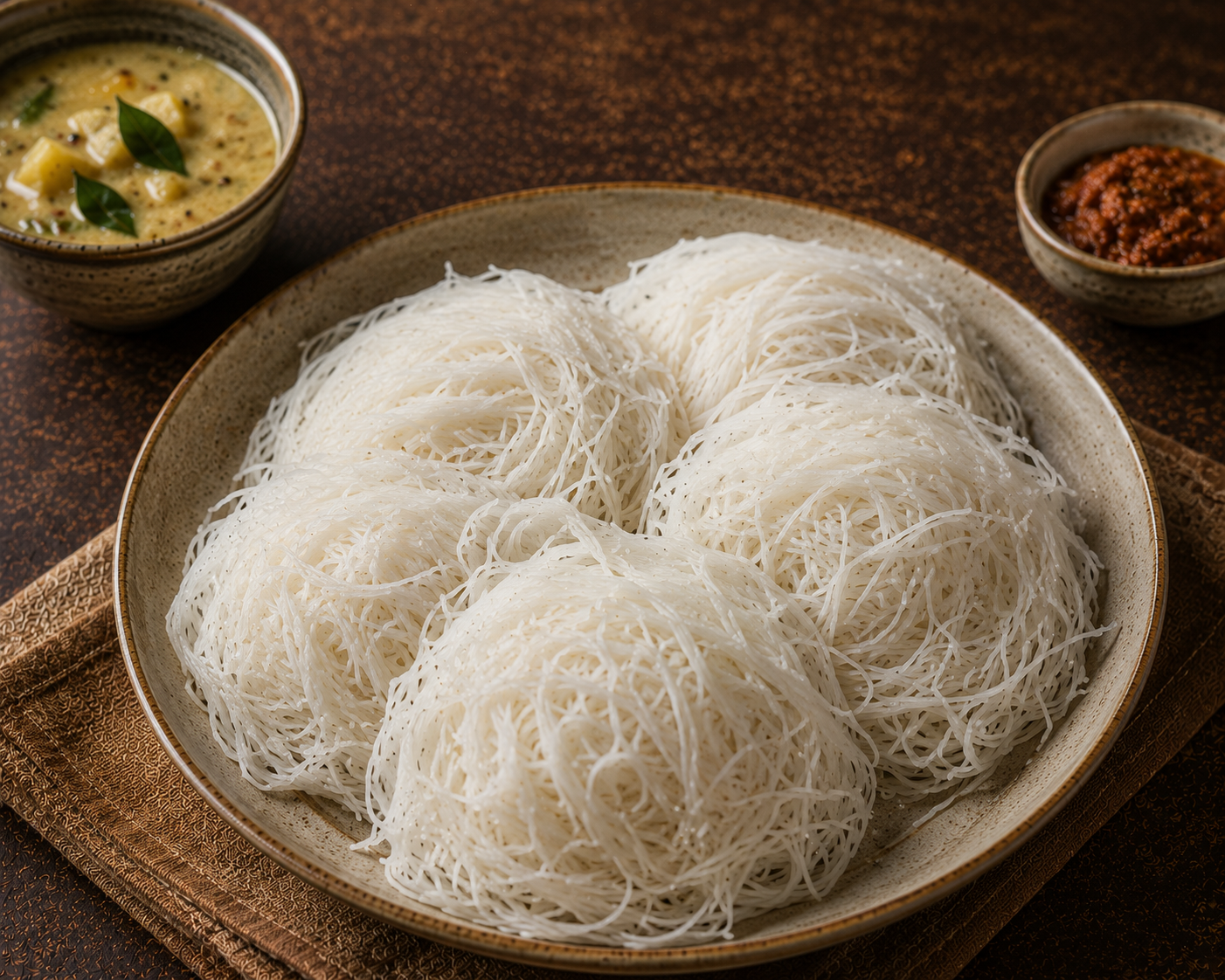 7 x Idiyappam ( STRING HOPPERS)