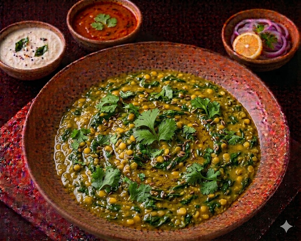 Spinach and Daal Curry