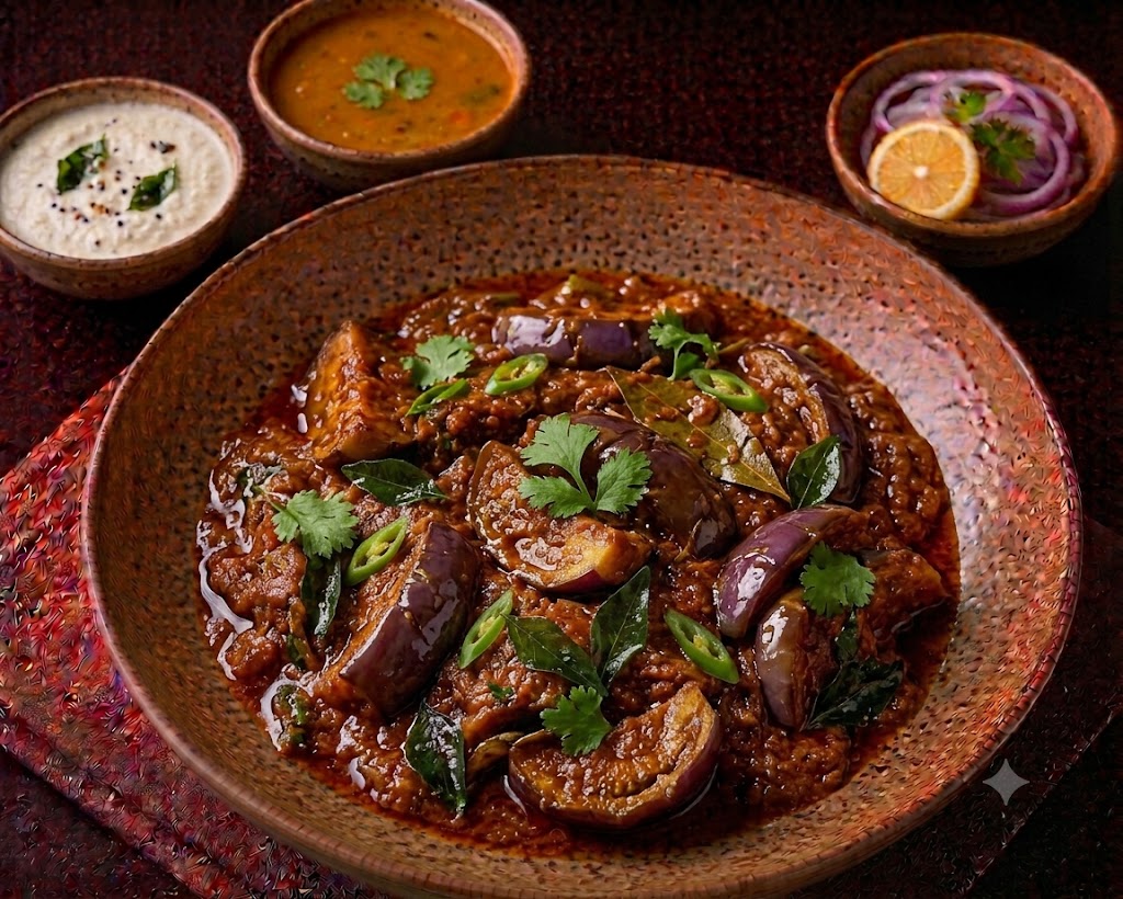 Aubergine Curry